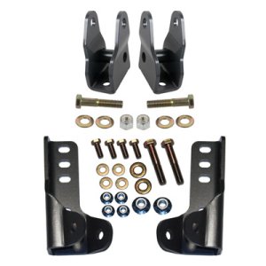 Jeep Wrangler JKU Suspension Brackets - Front Lower - Synergy Mfg - Shock Extension - `07-`18